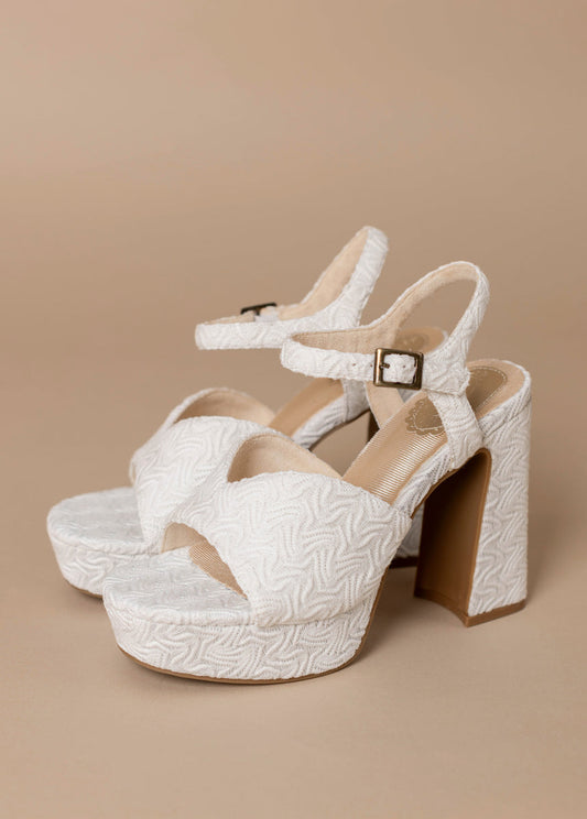 Valentine Platforms in White