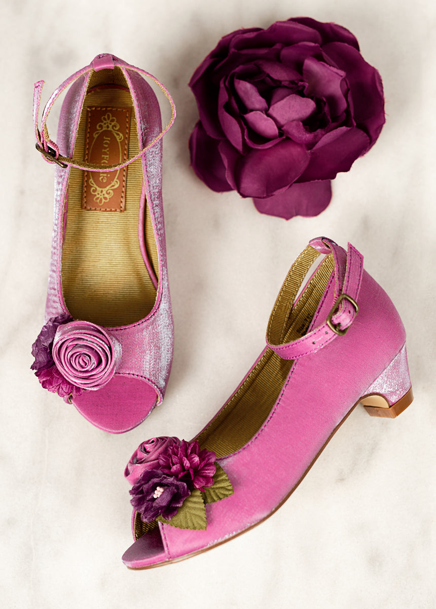 Valeria Heel in Iridescent Fuchsia
