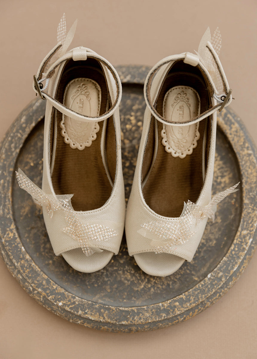 Valeria Heels in Cream
