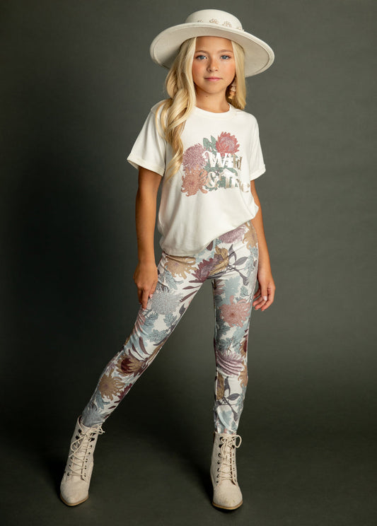 Wild & True Tee in Cream