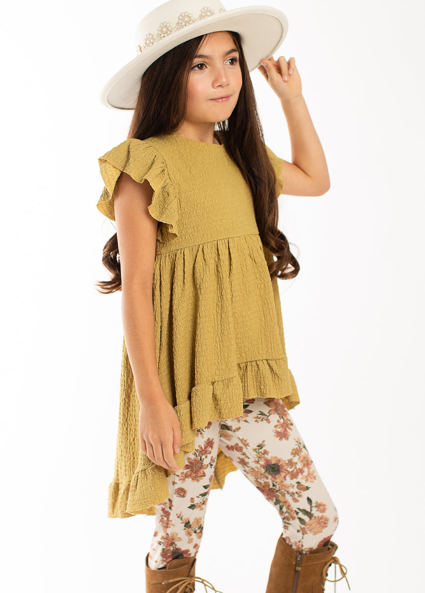 Victoria Legging in Sand Floral