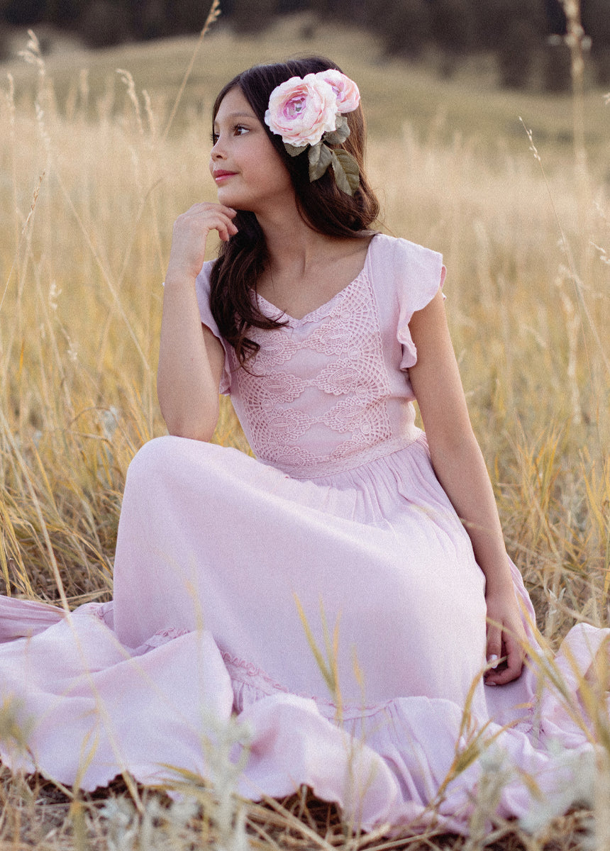 Viola Dress in Violet