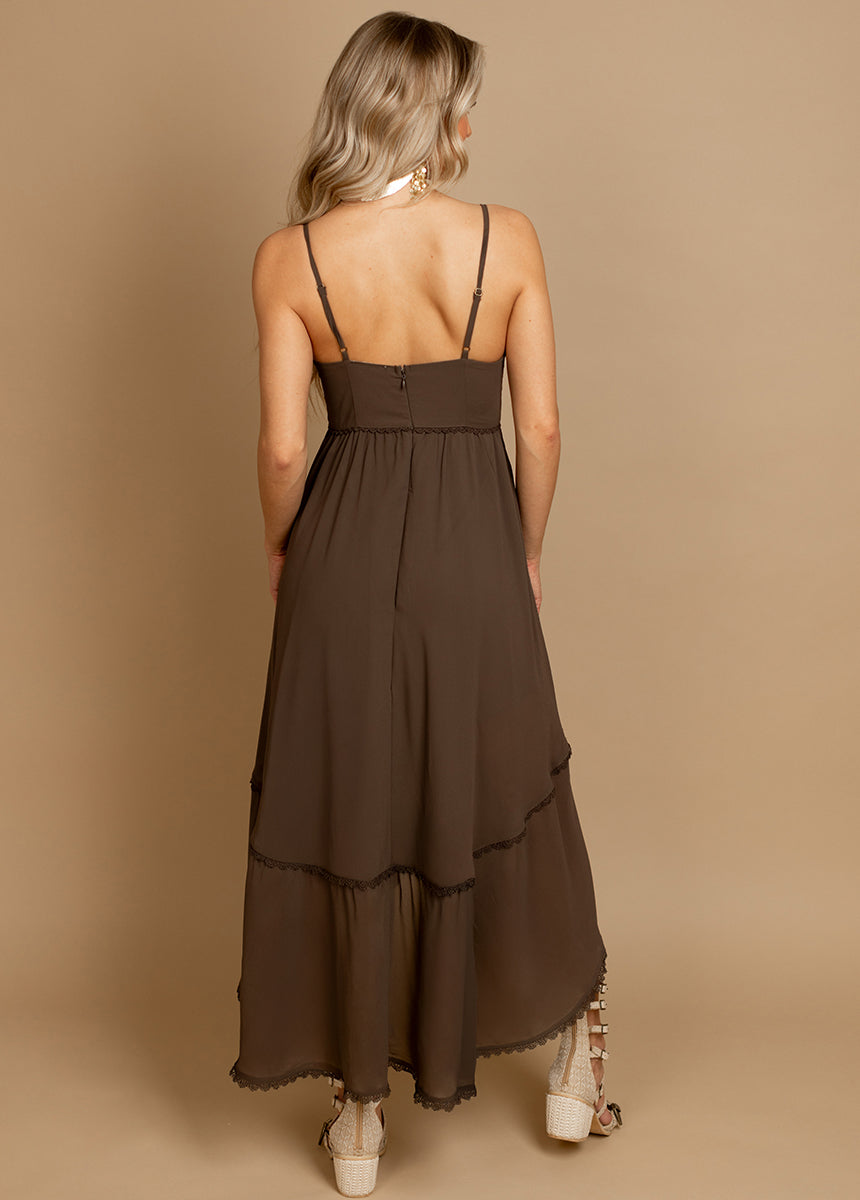 Vola Dress in Taupe