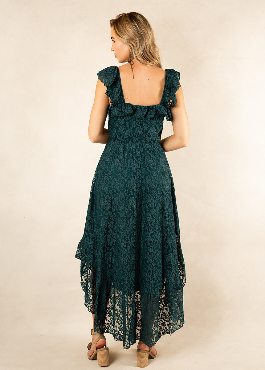 Bette Dress in Deep Teal