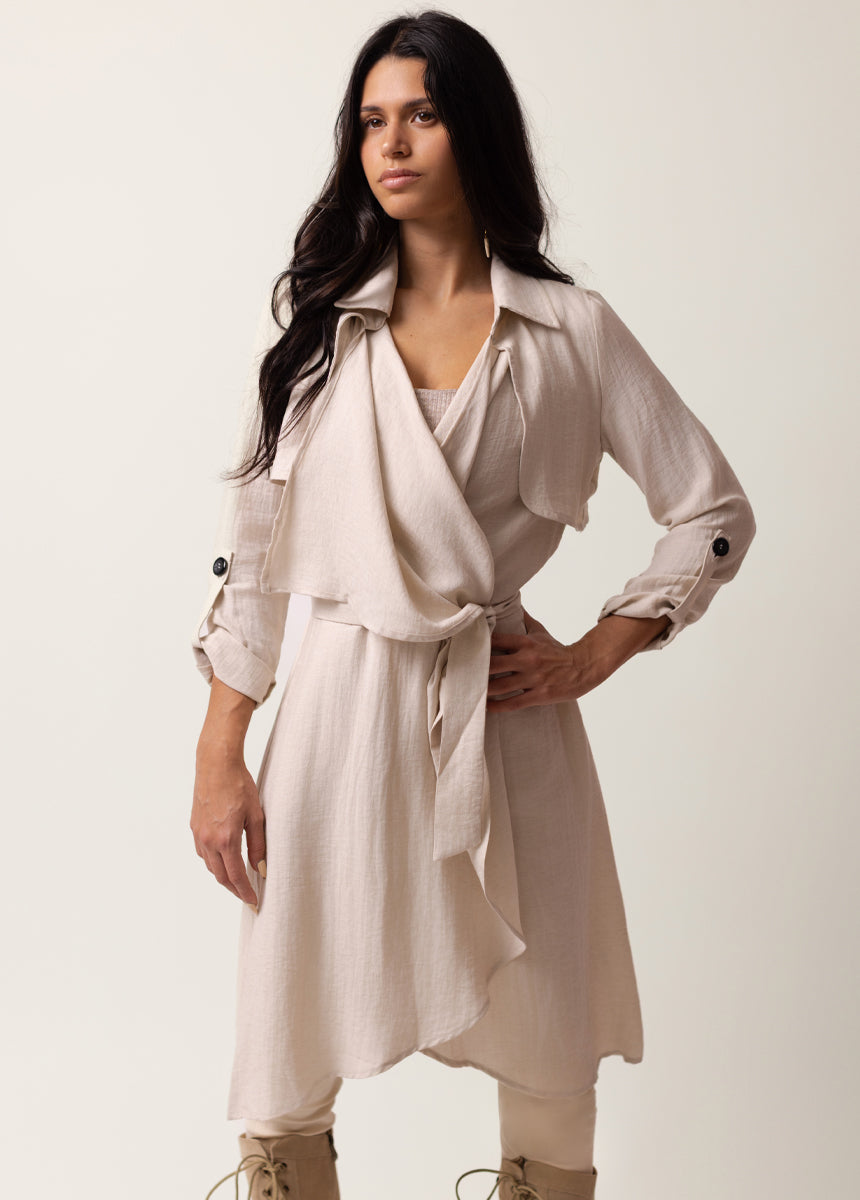 Winslet Duster in Oat