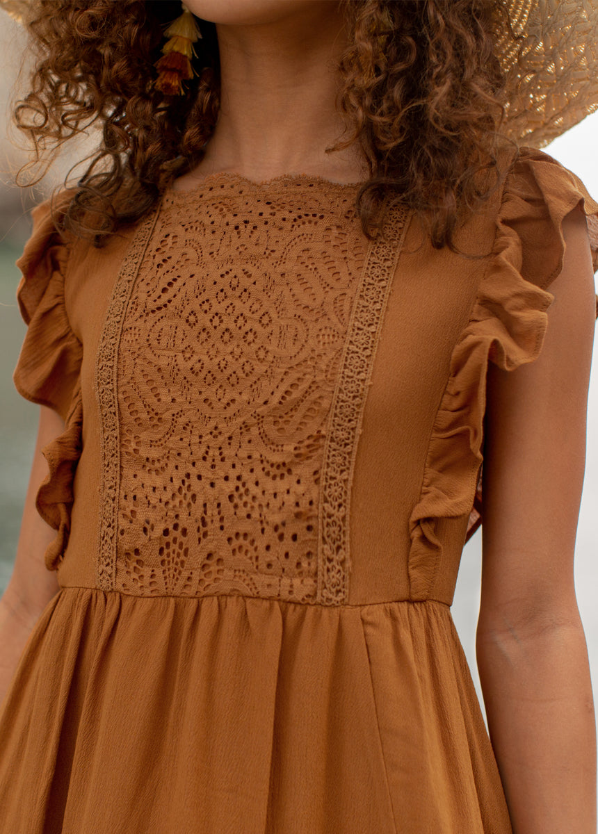 Cassia Dress in Marigold