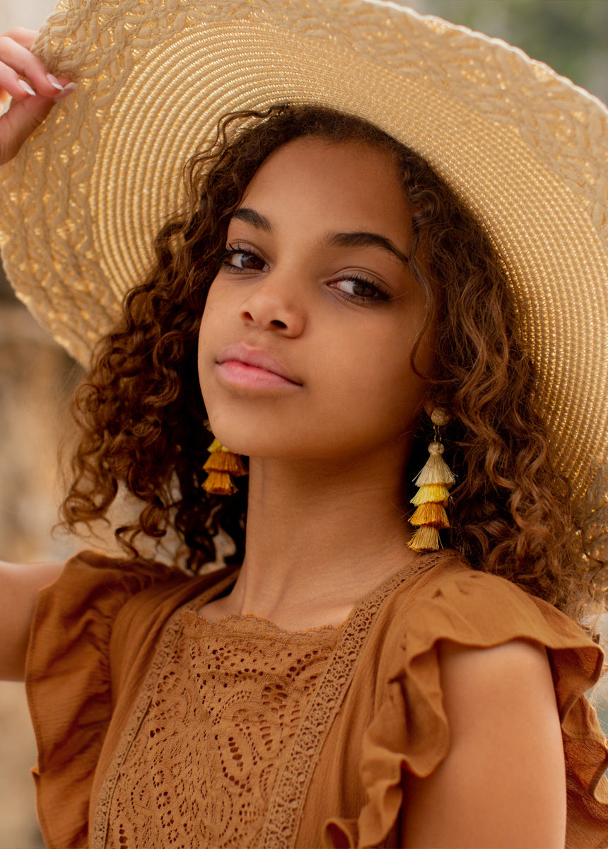 Cassia Dress in Marigold