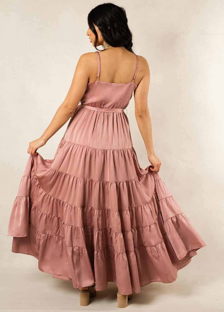 Zayla Dress in Mauve