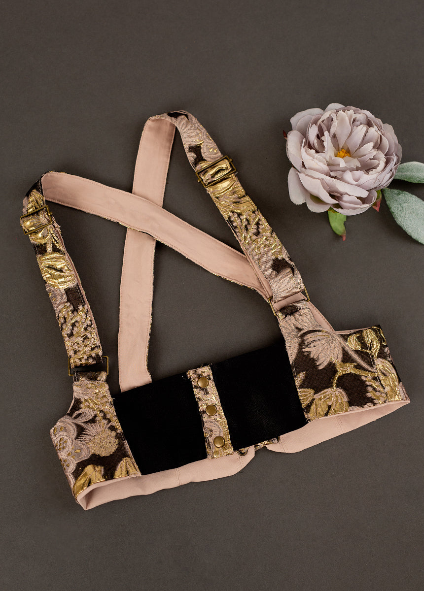 Zaylee Belt in Black Floral