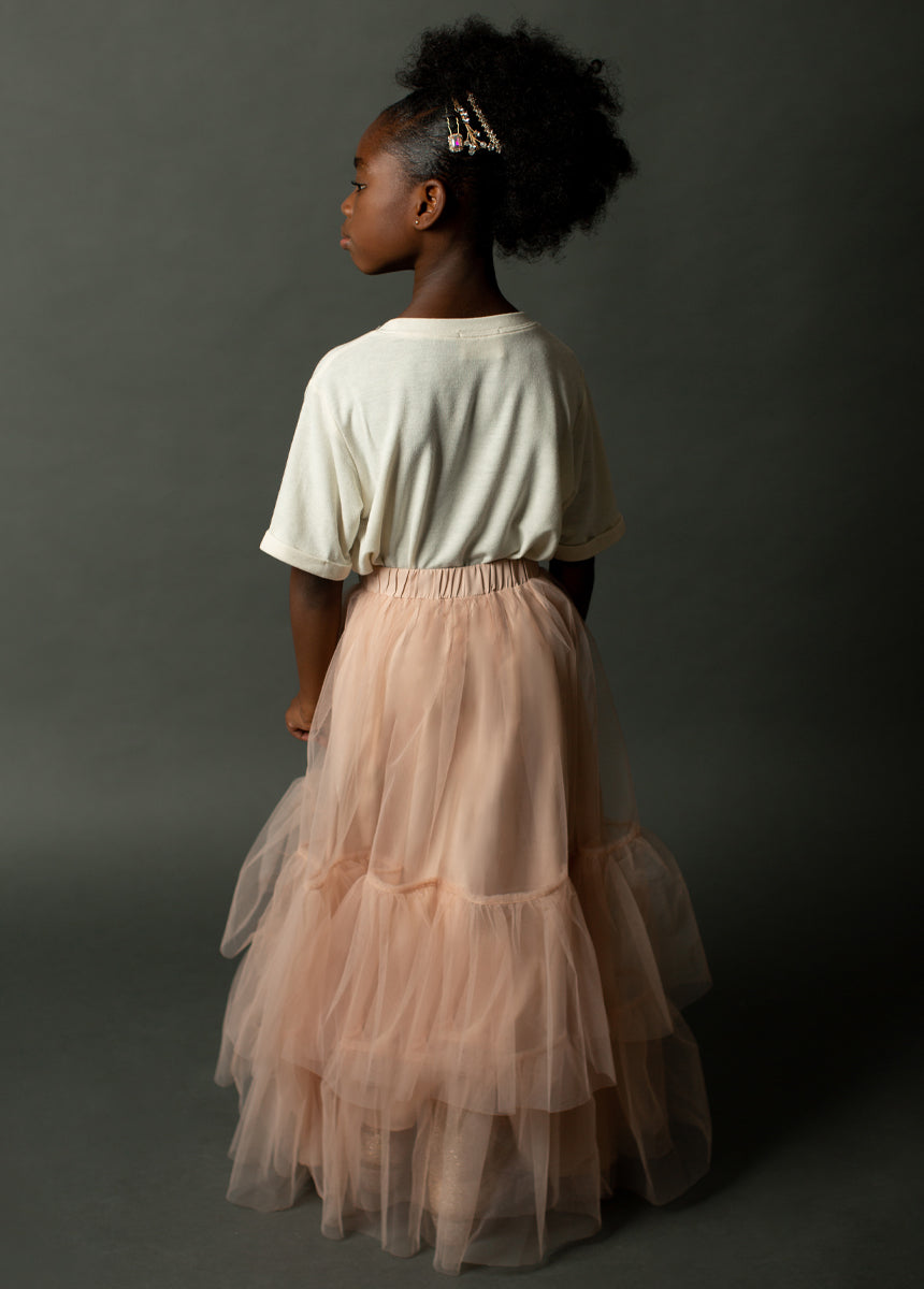 Zenni Skirt in Blush