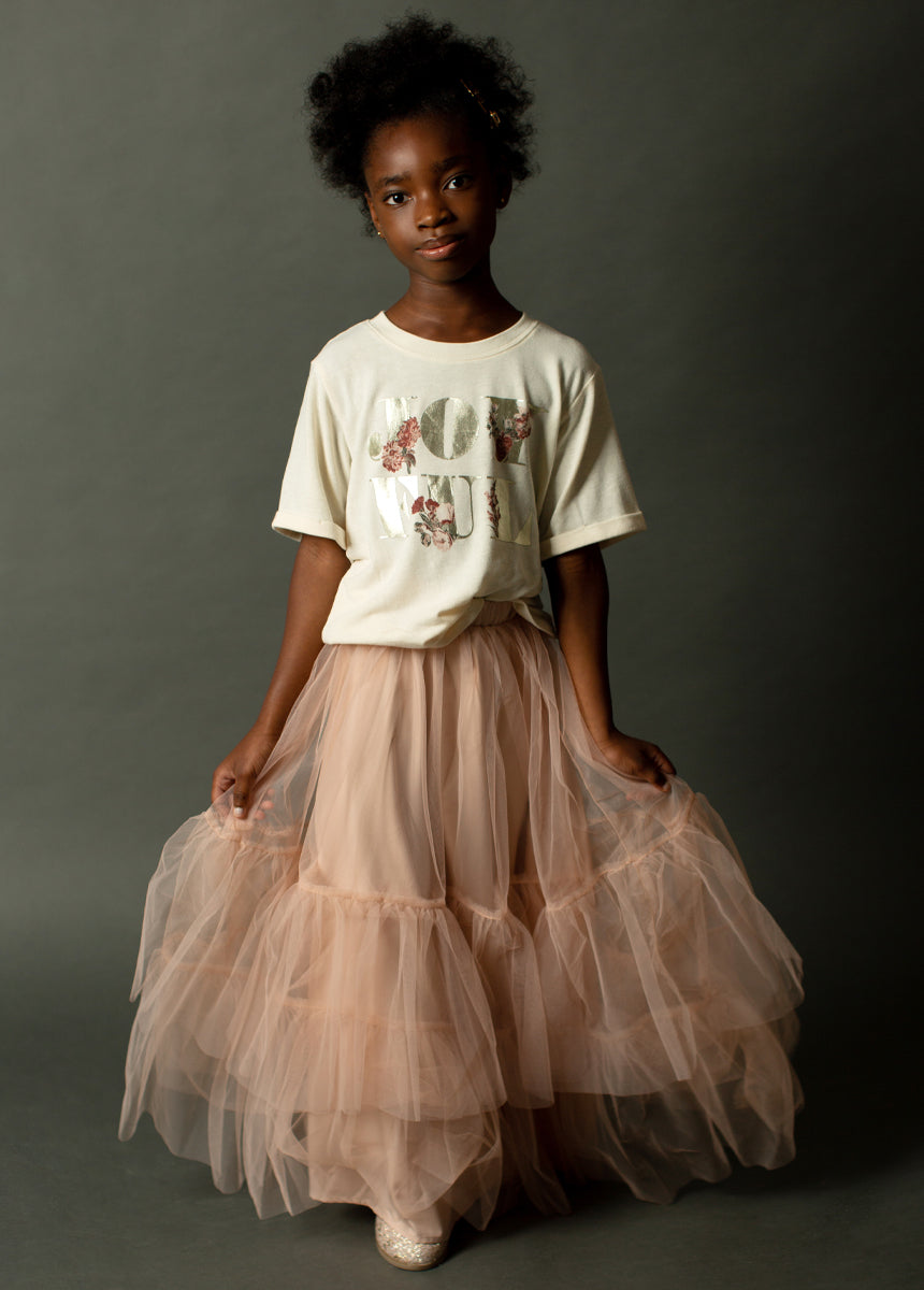 Zenni Skirt in Blush