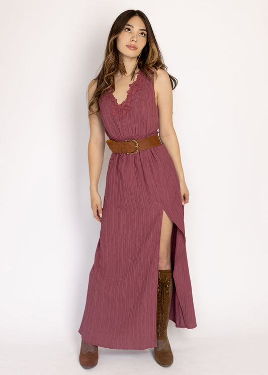 Zoie Dress in Raisin